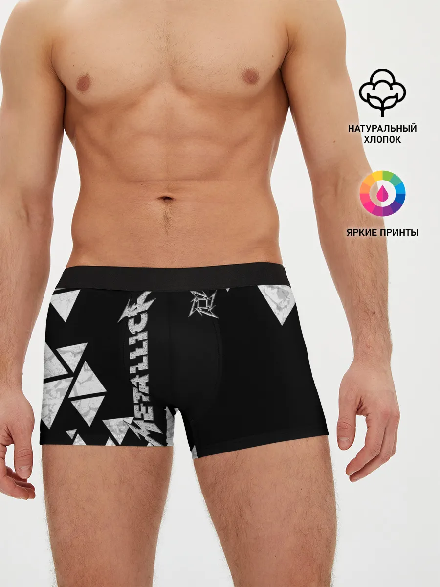 Мужские трусы боксеры / Metallica