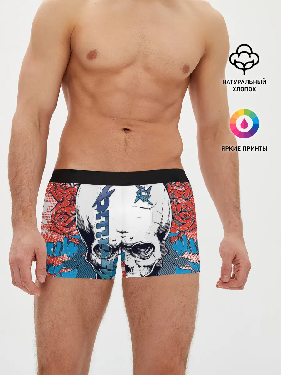 Мужские трусы боксеры / METALLICA | МЕТАЛЛИКА