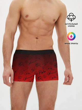 Мужские трусы боксеры / RAMMSTEIN