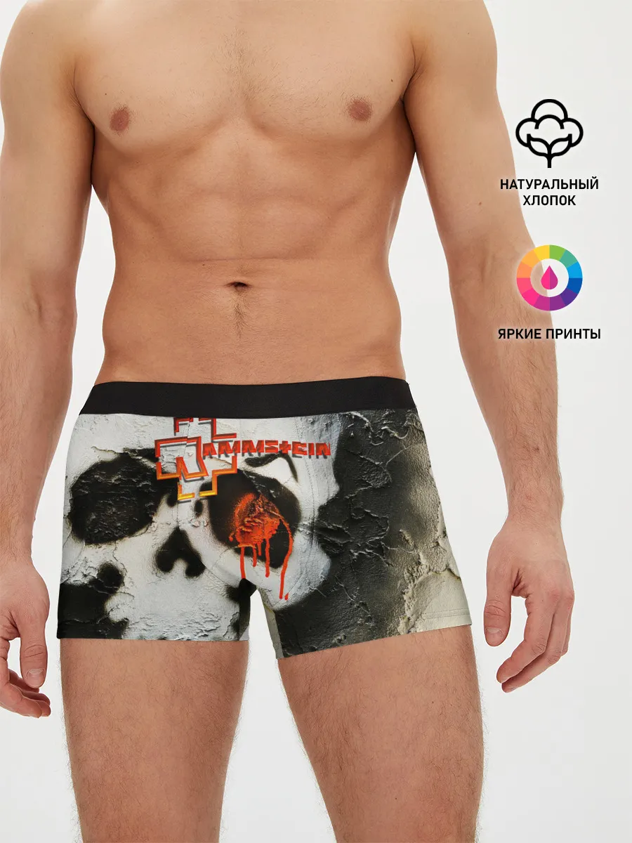 Мужские трусы боксеры / Rammstein