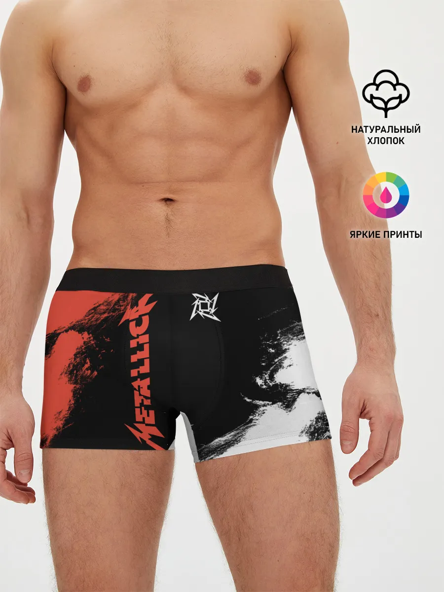 Мужские трусы боксеры / Metallica