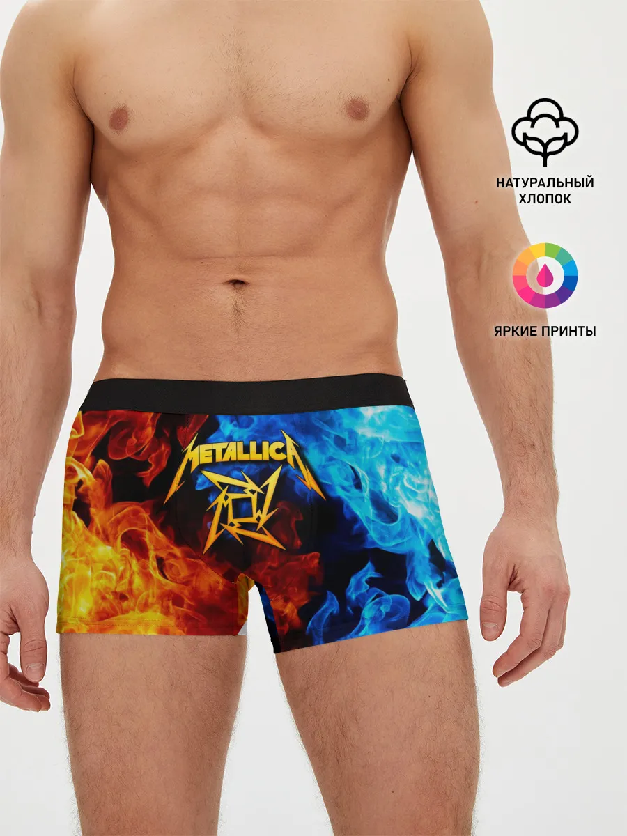 Мужские трусы боксеры / Metallica