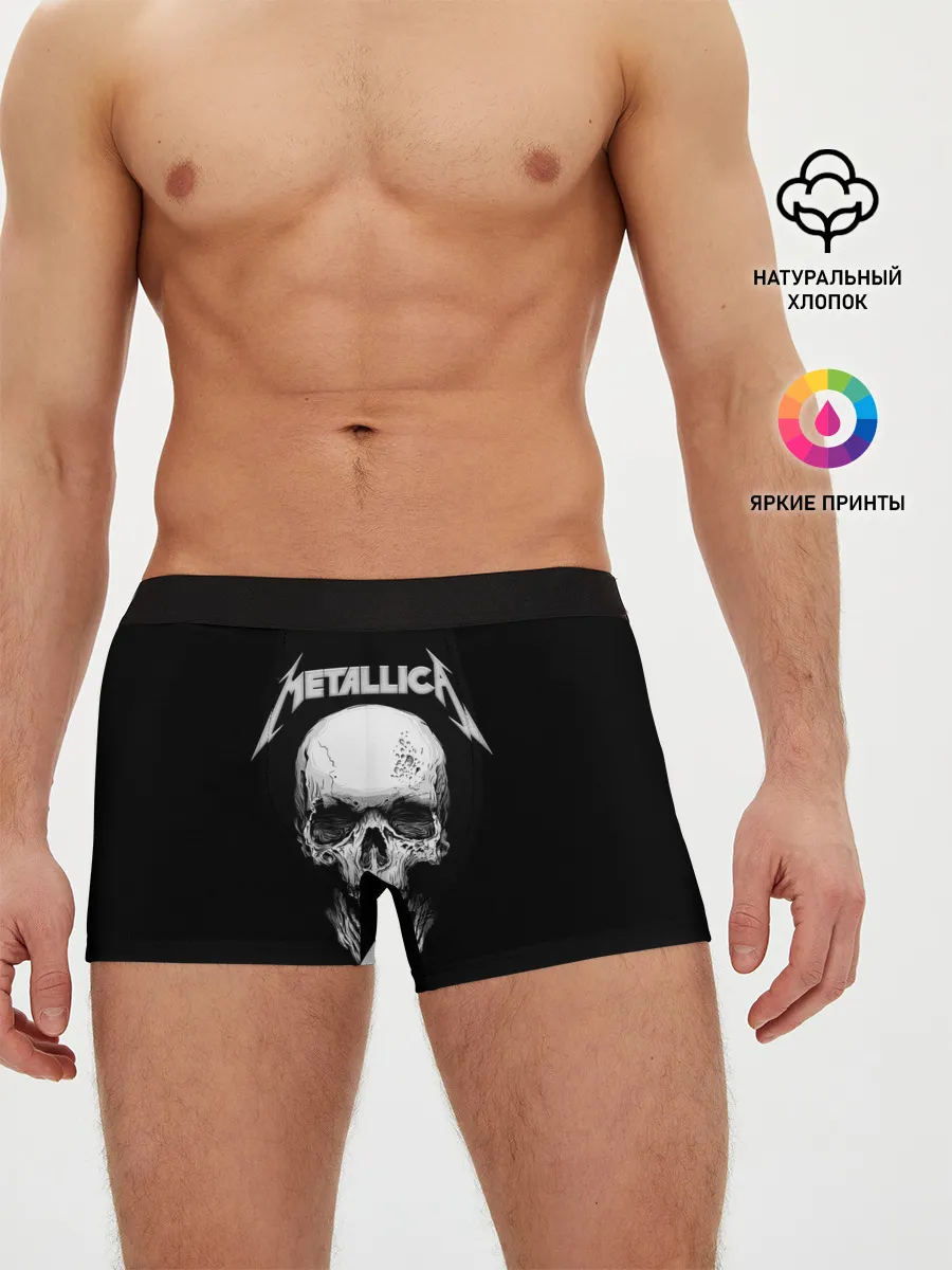 Мужские трусы боксеры / Metallica