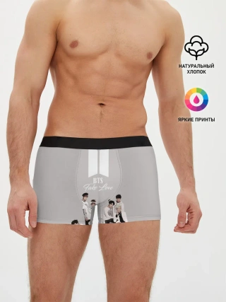 Мужские трусы боксеры / BTS Take love