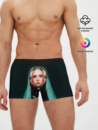 Мужские трусы боксеры / BILLIE EILISH