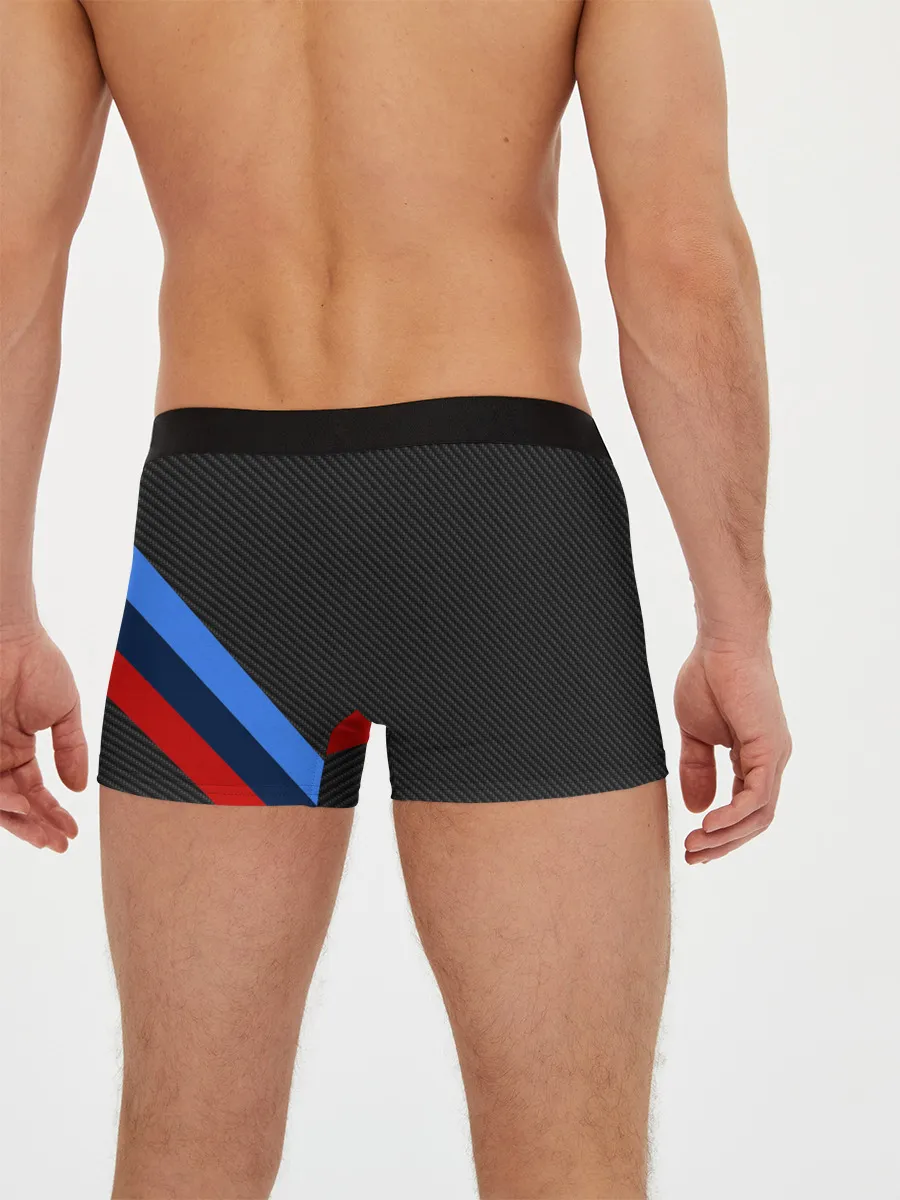Мужские трусы боксеры / BMW КАРБОН