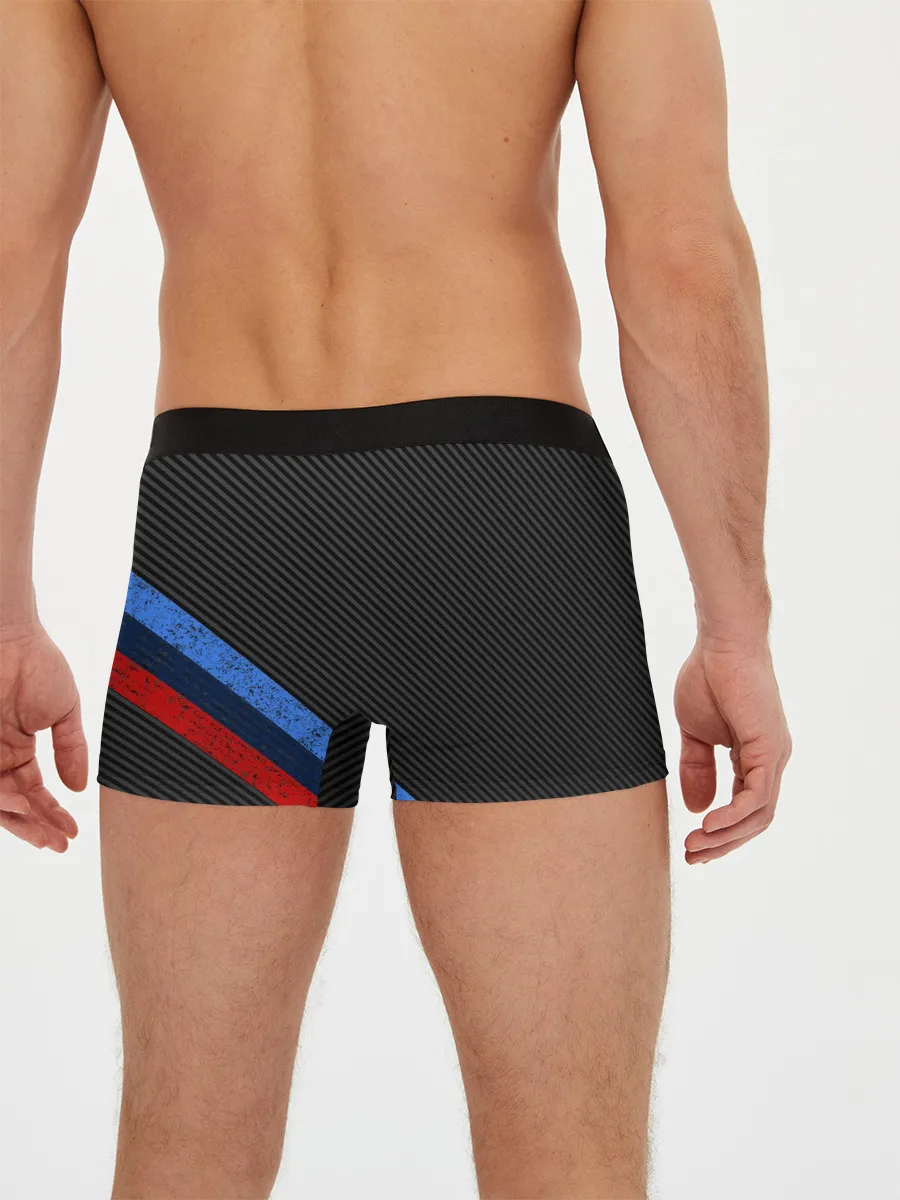 Мужские трусы боксеры / BMW КАРБОН