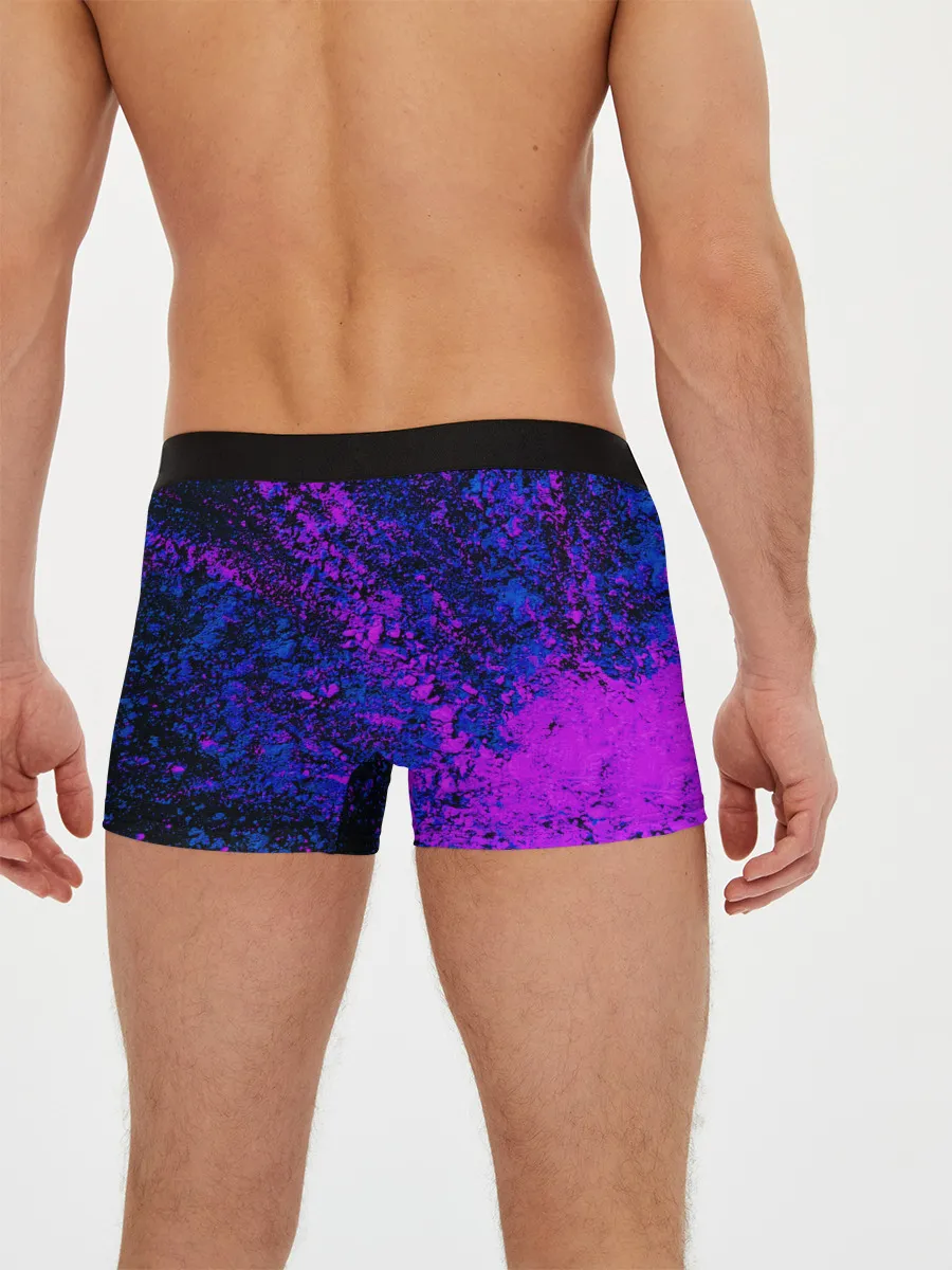 Мужские трусы боксеры / Брызги краски