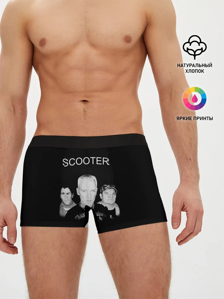 Мужские трусы боксеры / Scooter