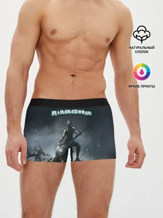Мужские трусы боксеры / Rammstein