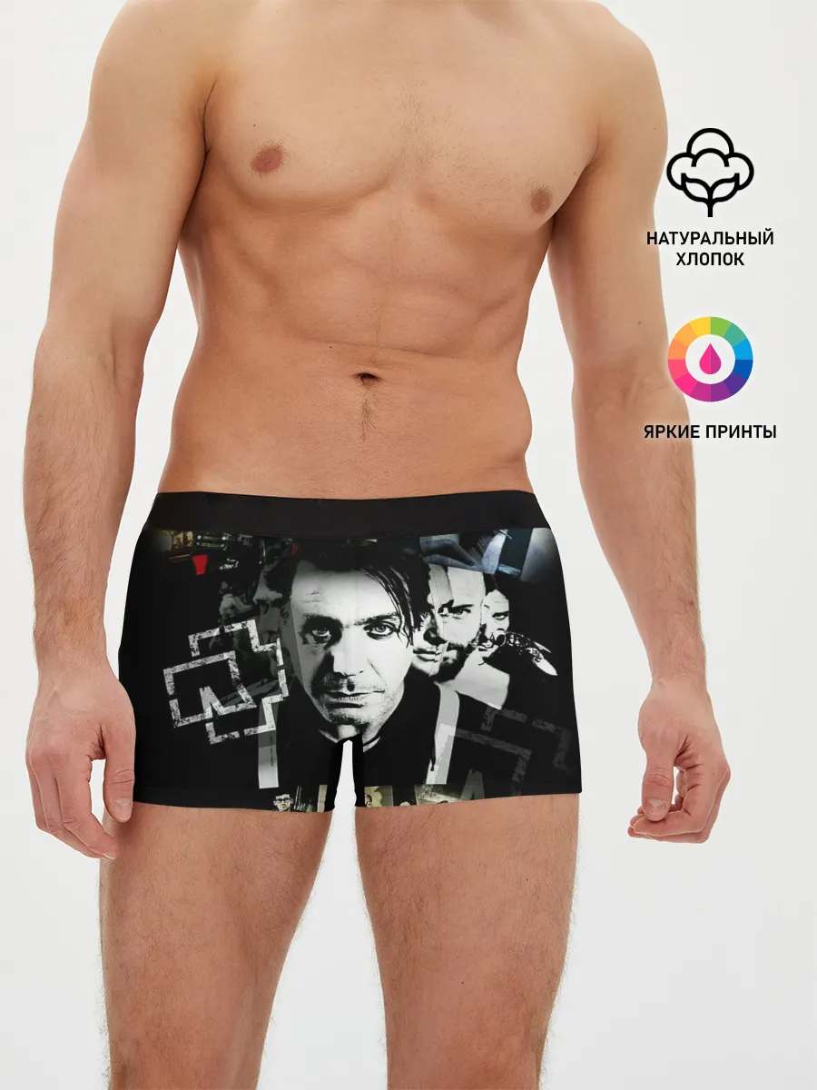 Мужские трусы боксеры / Rammstein