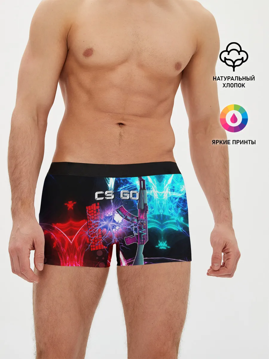 Мужские трусы боксеры / cs:go