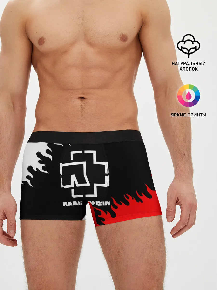 Мужские трусы боксеры / RAMMSTEIN | РАМШТАЙН