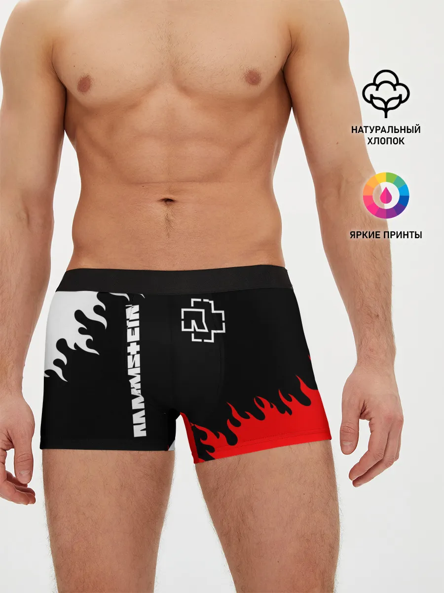 Мужские трусы боксеры / RAMMSTEIN