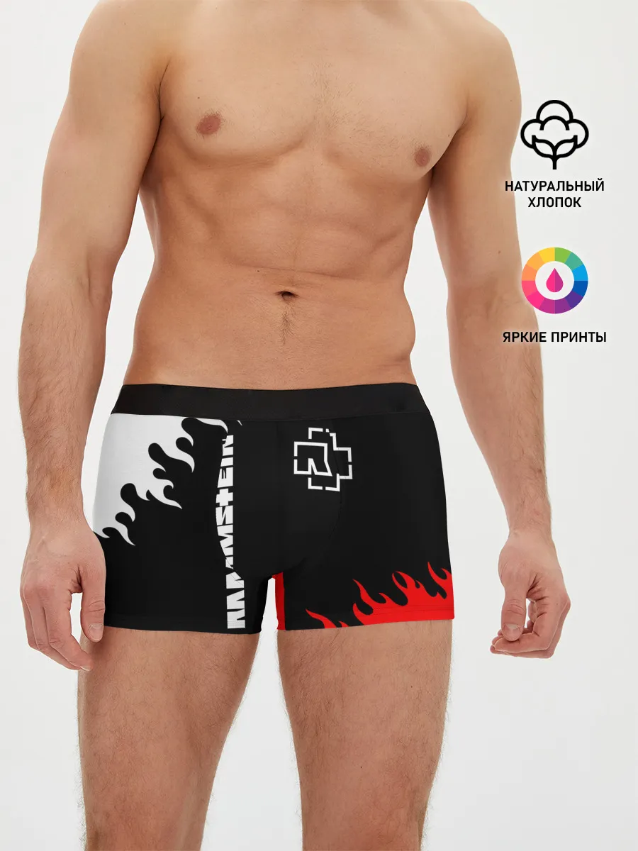 Мужские трусы боксеры / RAMMSTEIN
