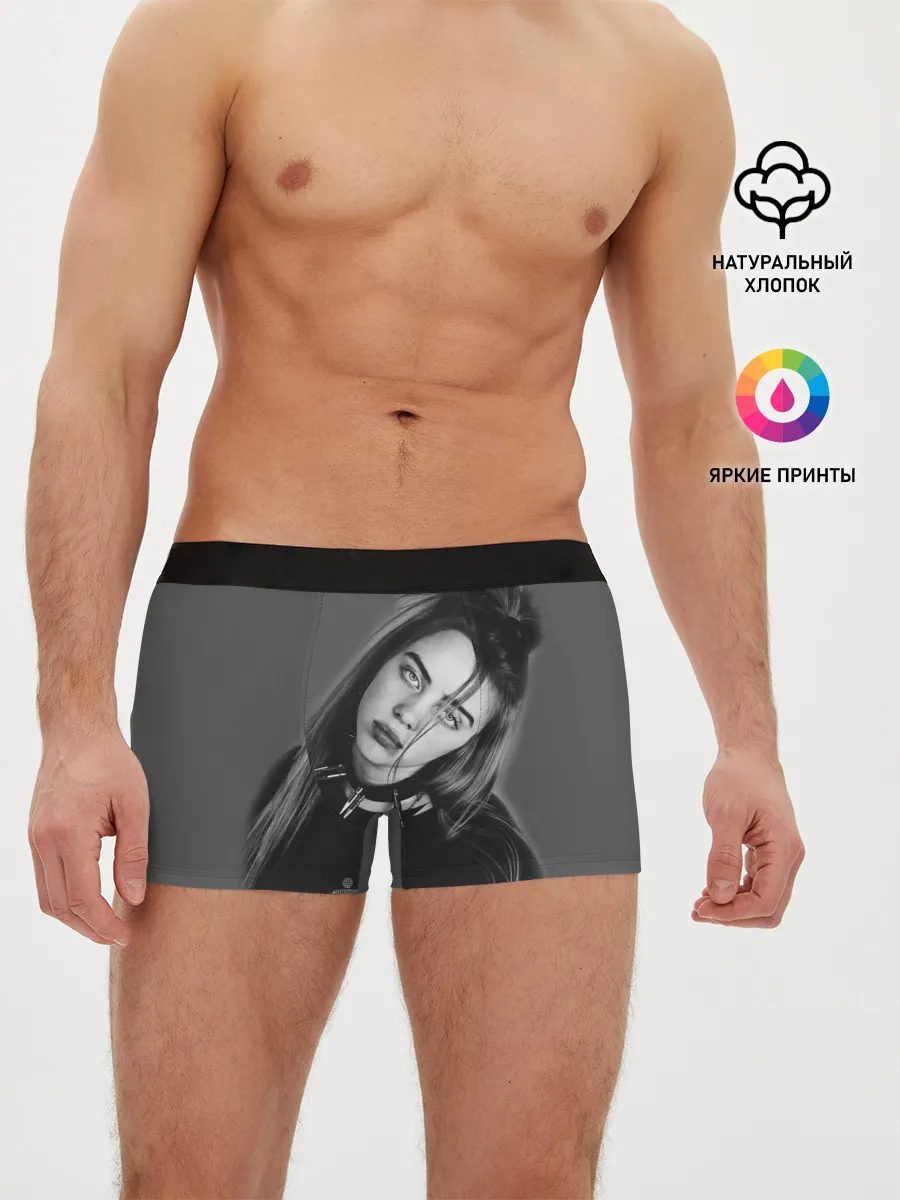 Мужские трусы боксеры / BILLIE EILISH