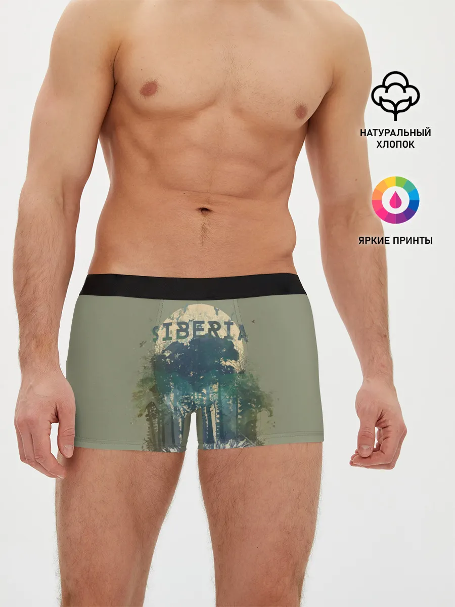 Мужские трусы боксеры / Siberia
