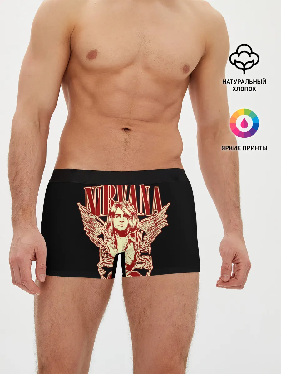 Мужские трусы боксеры / Nirvana