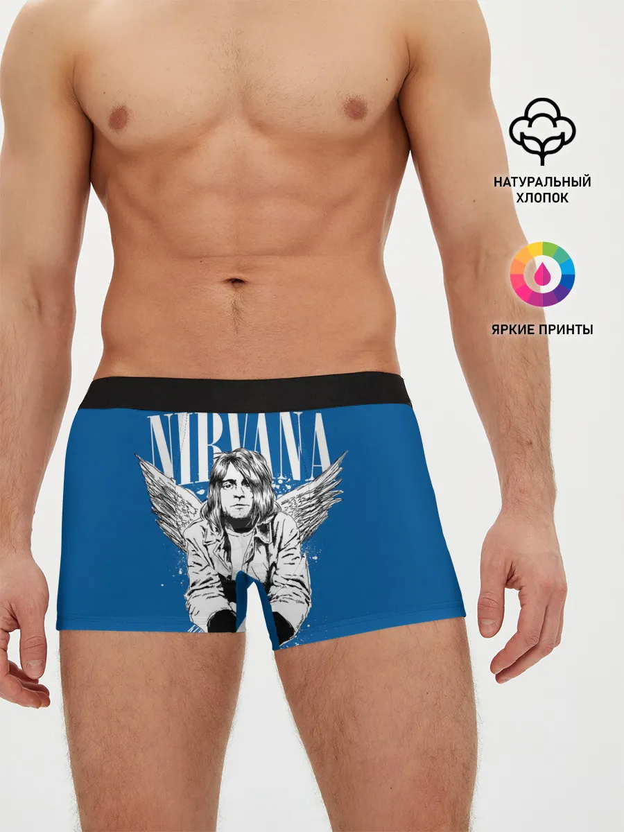 Мужские трусы боксеры / Nirvana