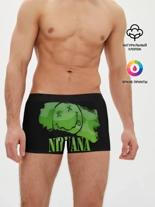 Мужские трусы боксеры / Nirvana