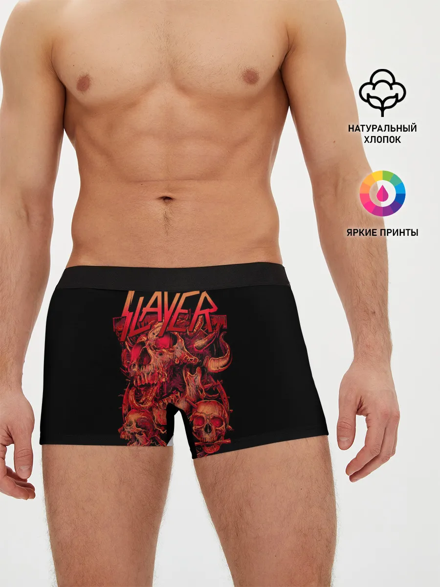 Мужские трусы боксеры / SLAYER