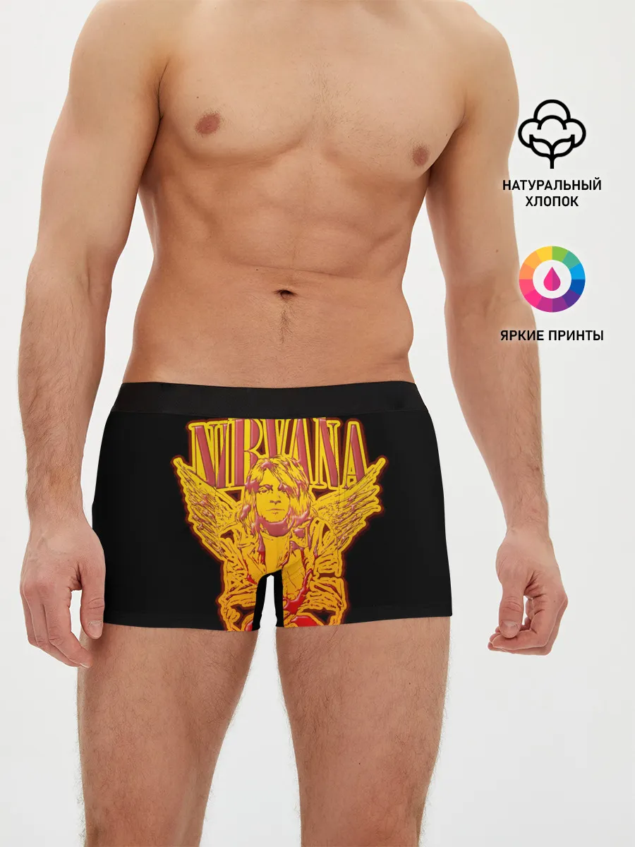 Мужские трусы боксеры / Nirvana