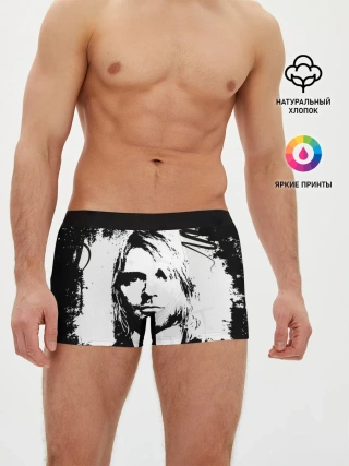 Мужские трусы боксеры / Kurt Cobain