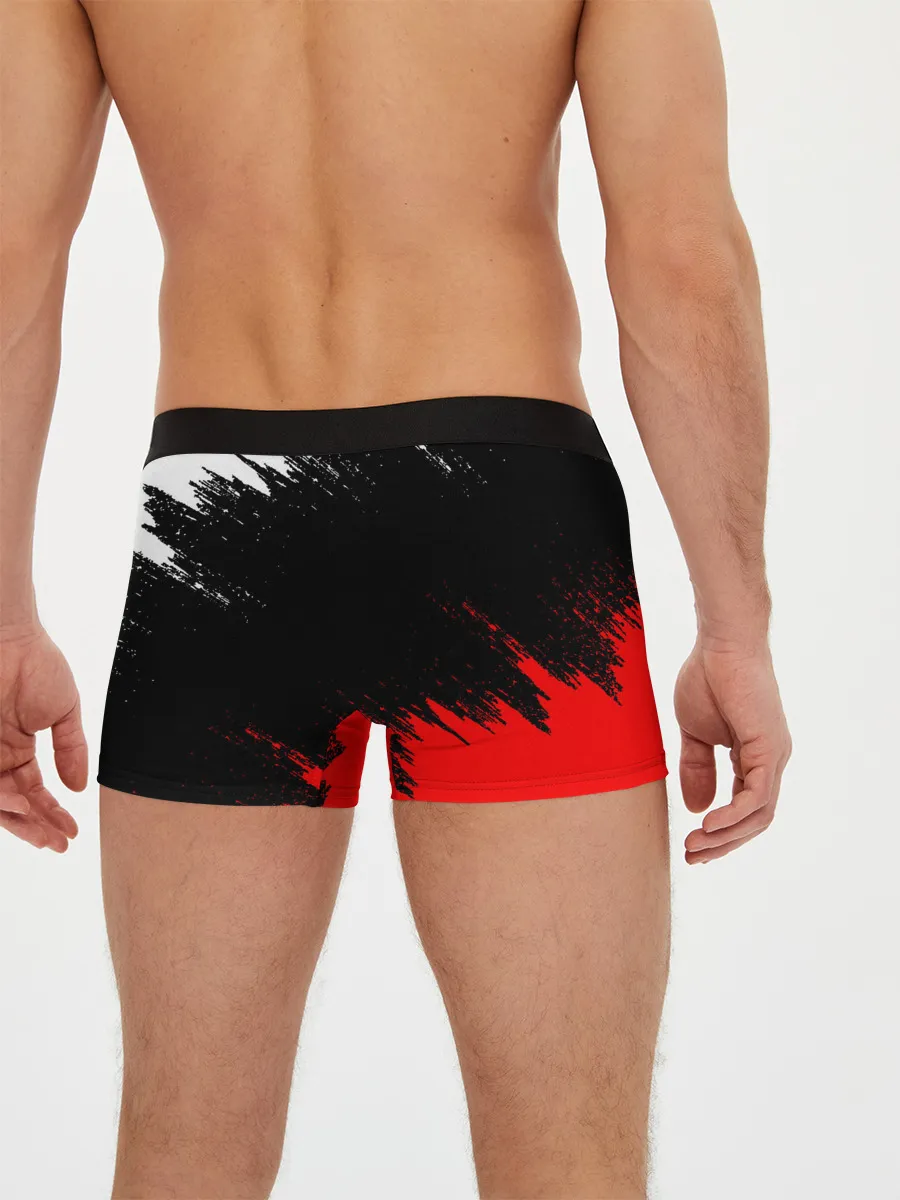 Мужские трусы боксеры / БРЫЗГИ КРАСОК