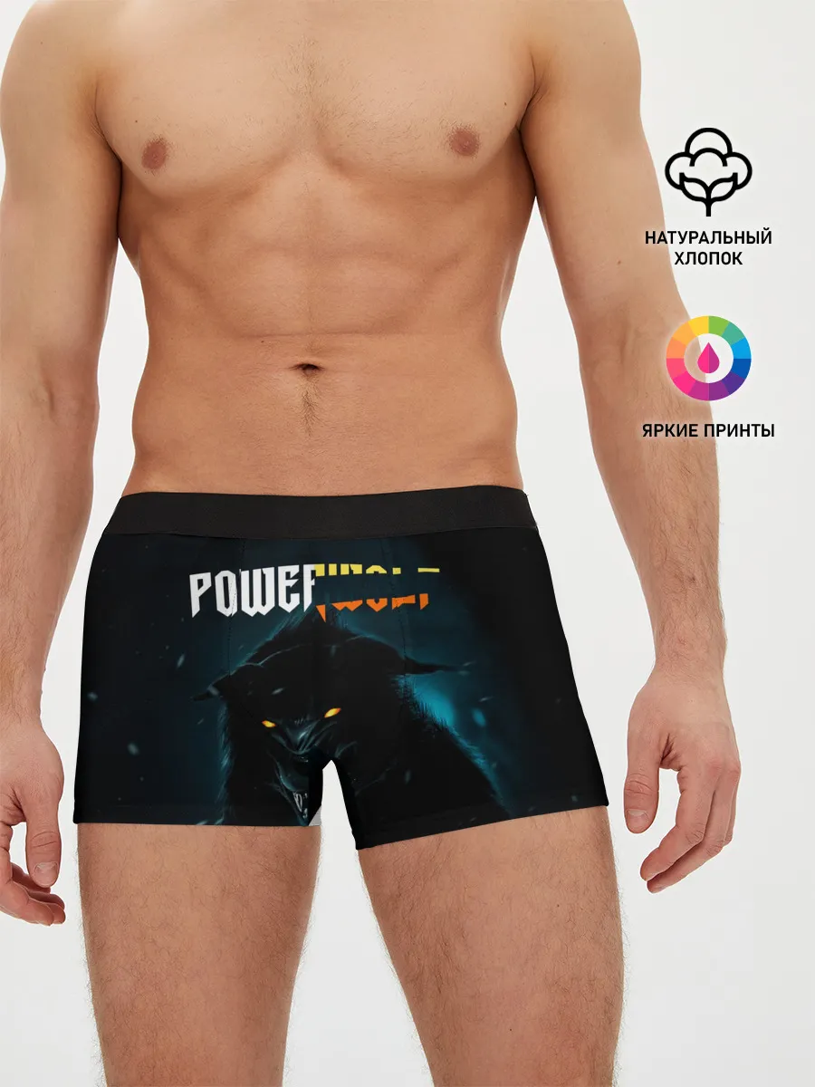Мужские трусы боксеры / Powerwolf