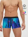 Мужские трусы боксеры / НОЧНОЙ ГОРОД