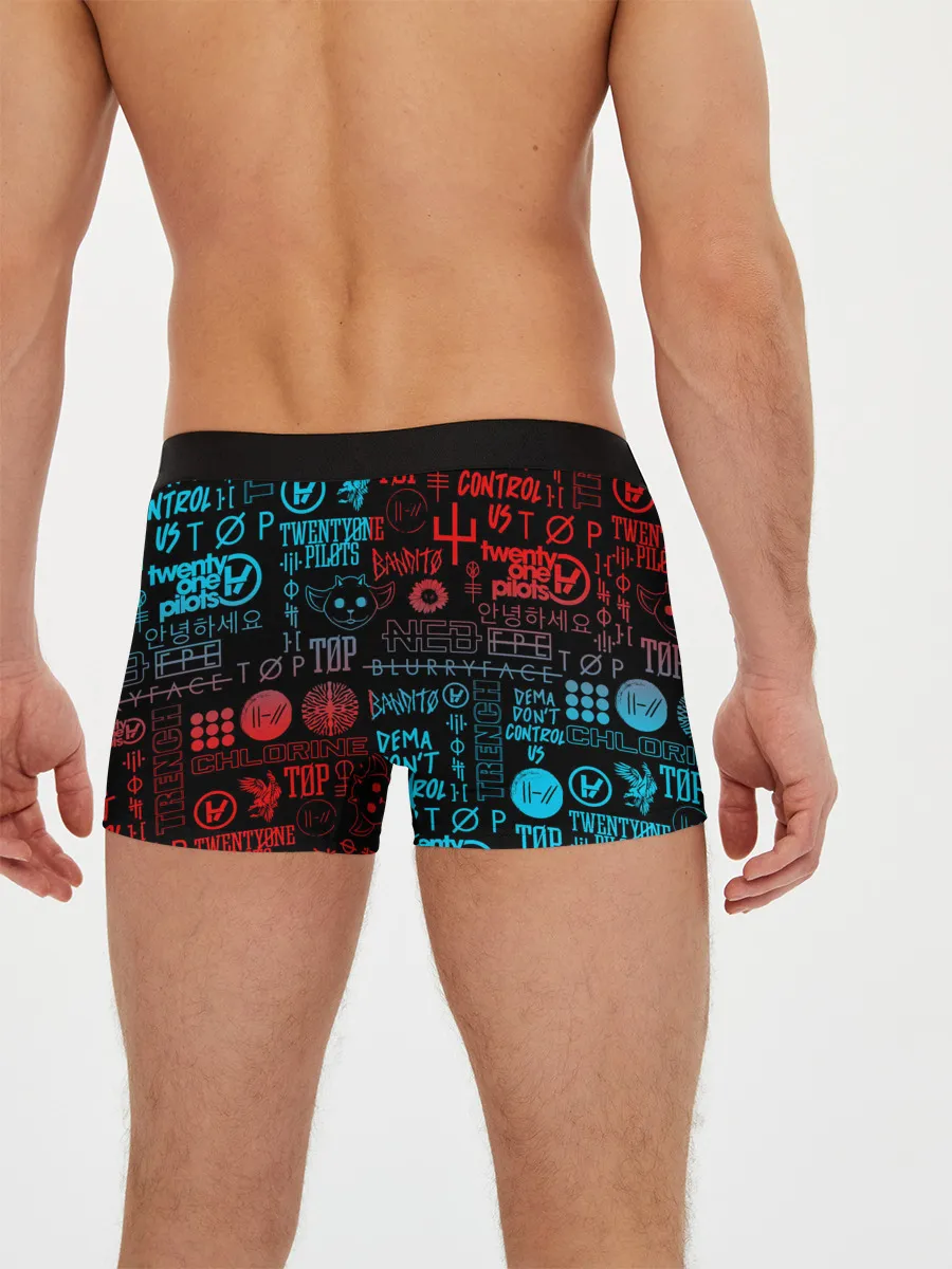 Мужские трусы боксеры / TWENTY ONE PILOTS