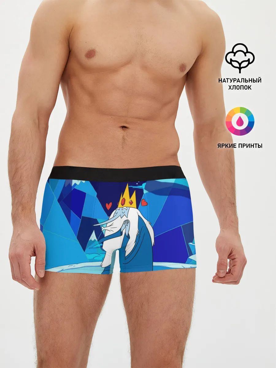 Мужские трусы боксеры / Ледяной король