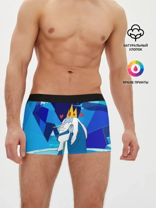 Мужские трусы боксеры / Ледяной король
