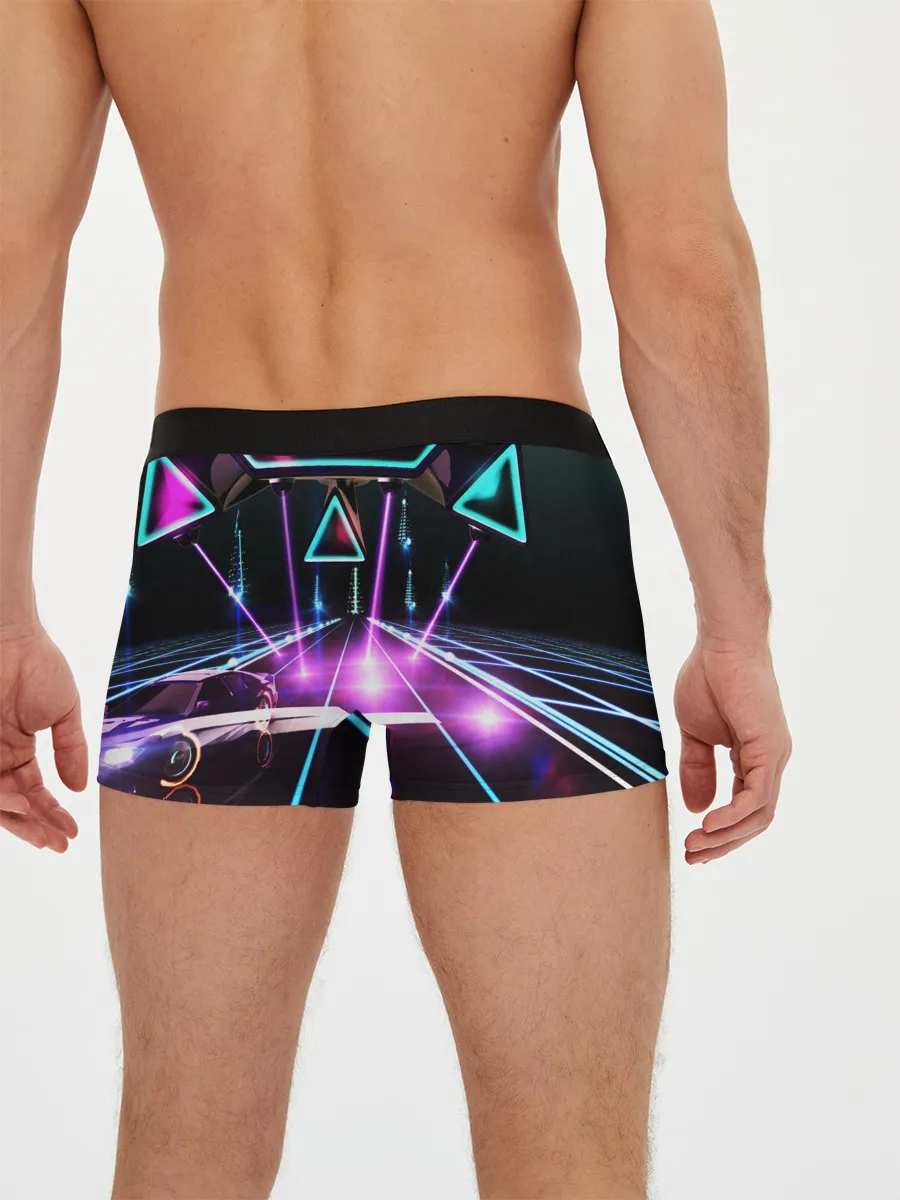 Мужские трусы боксеры / КИБЕРГОРОД