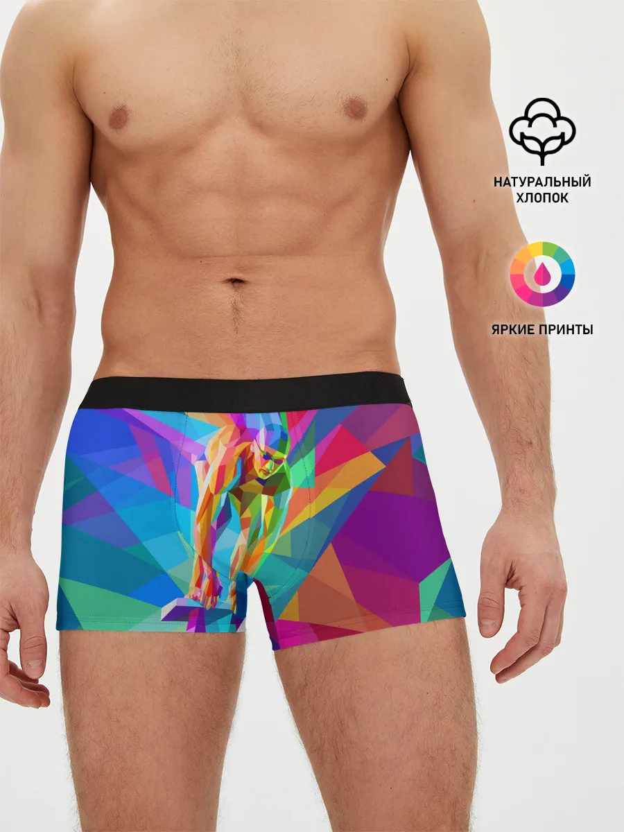 Мужские трусы боксеры / Пловец