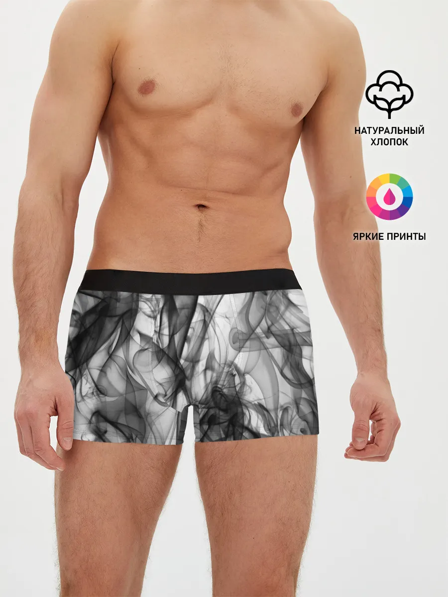 Мужские трусы боксеры / SMOKE ABSTRACTION