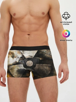 Мужские трусы боксеры / СТАЛКЕР