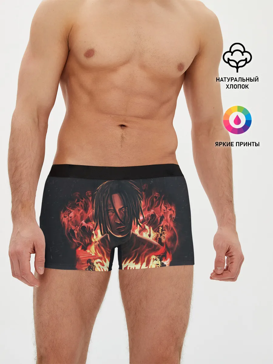 Мужские трусы боксеры / KIZARU - Karmageddon