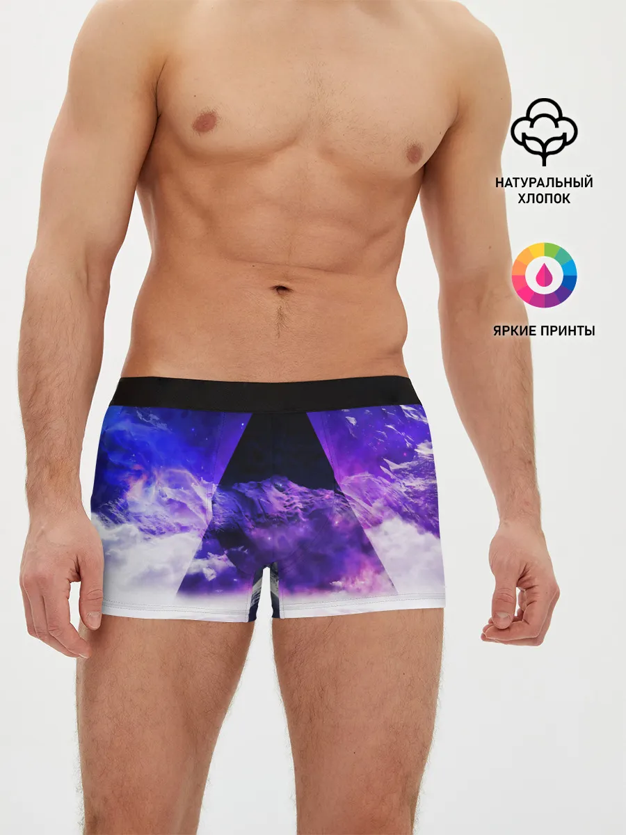Мужские трусы боксеры / Космический треугольник