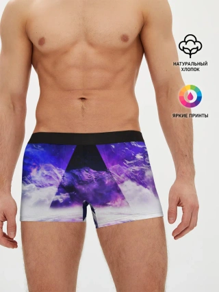 Мужские трусы боксеры / Космический треугольник