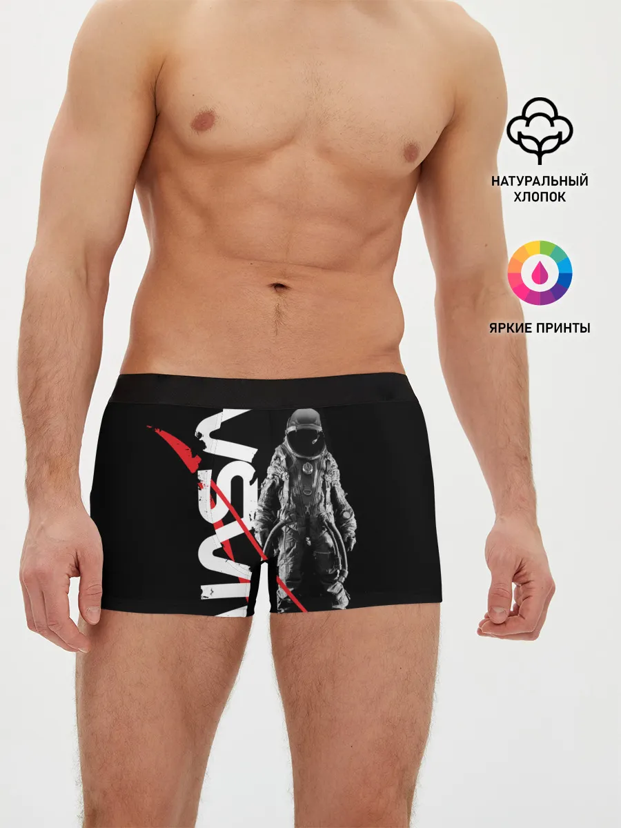 Мужские трусы боксеры / Nasa austronaut
