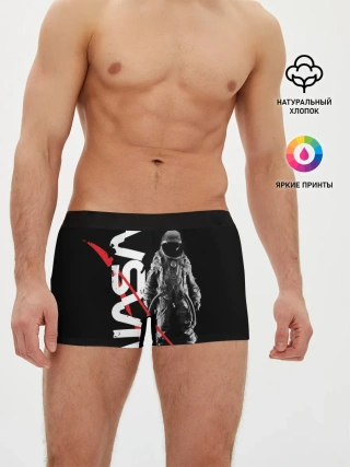 Мужские трусы боксеры / Nasa austronaut