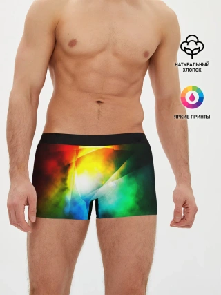 Мужские трусы боксеры / КРАСКИ КОСМОСА