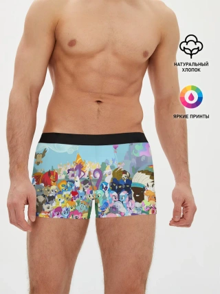 Мужские трусы боксеры / MY LITTLE PONY