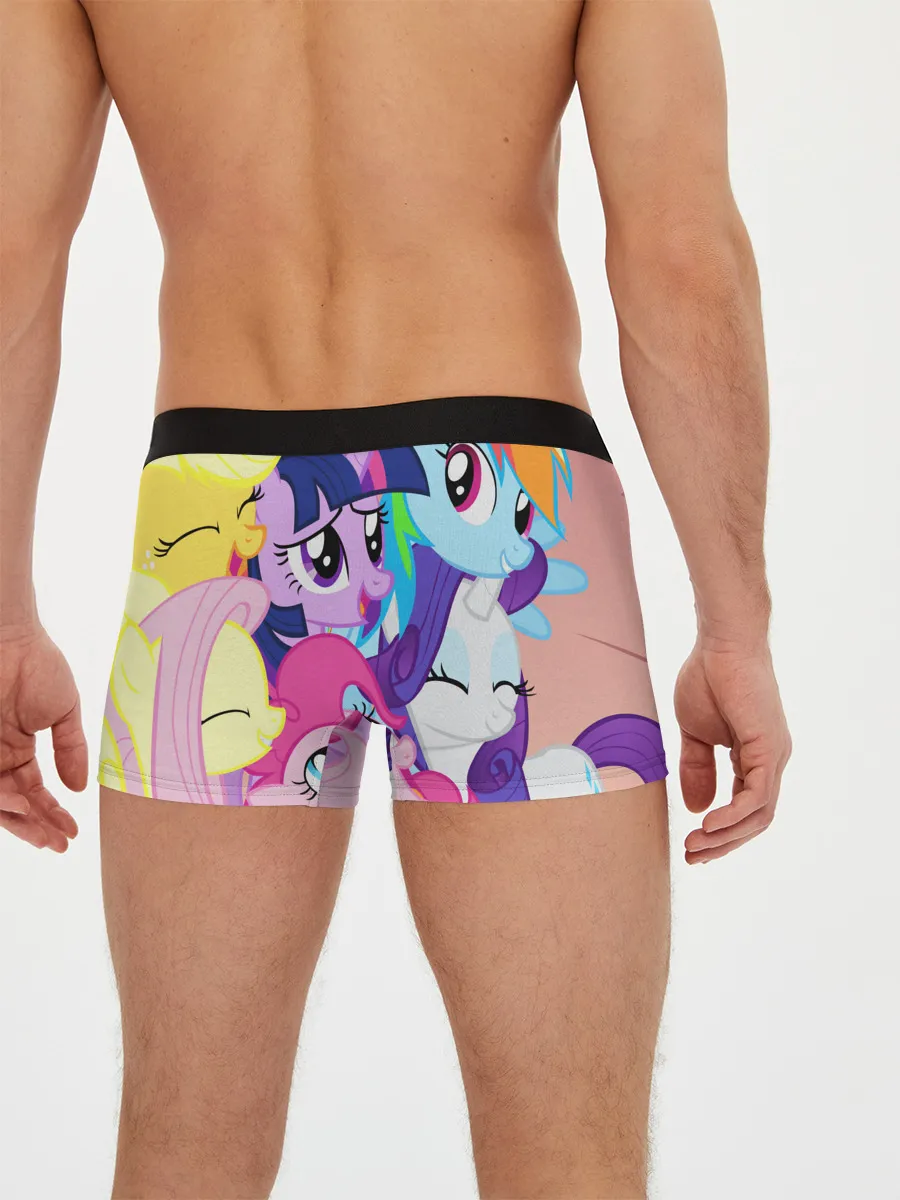 Мужские трусы боксеры / МАЛЕНЬКИЕ ПОНИ