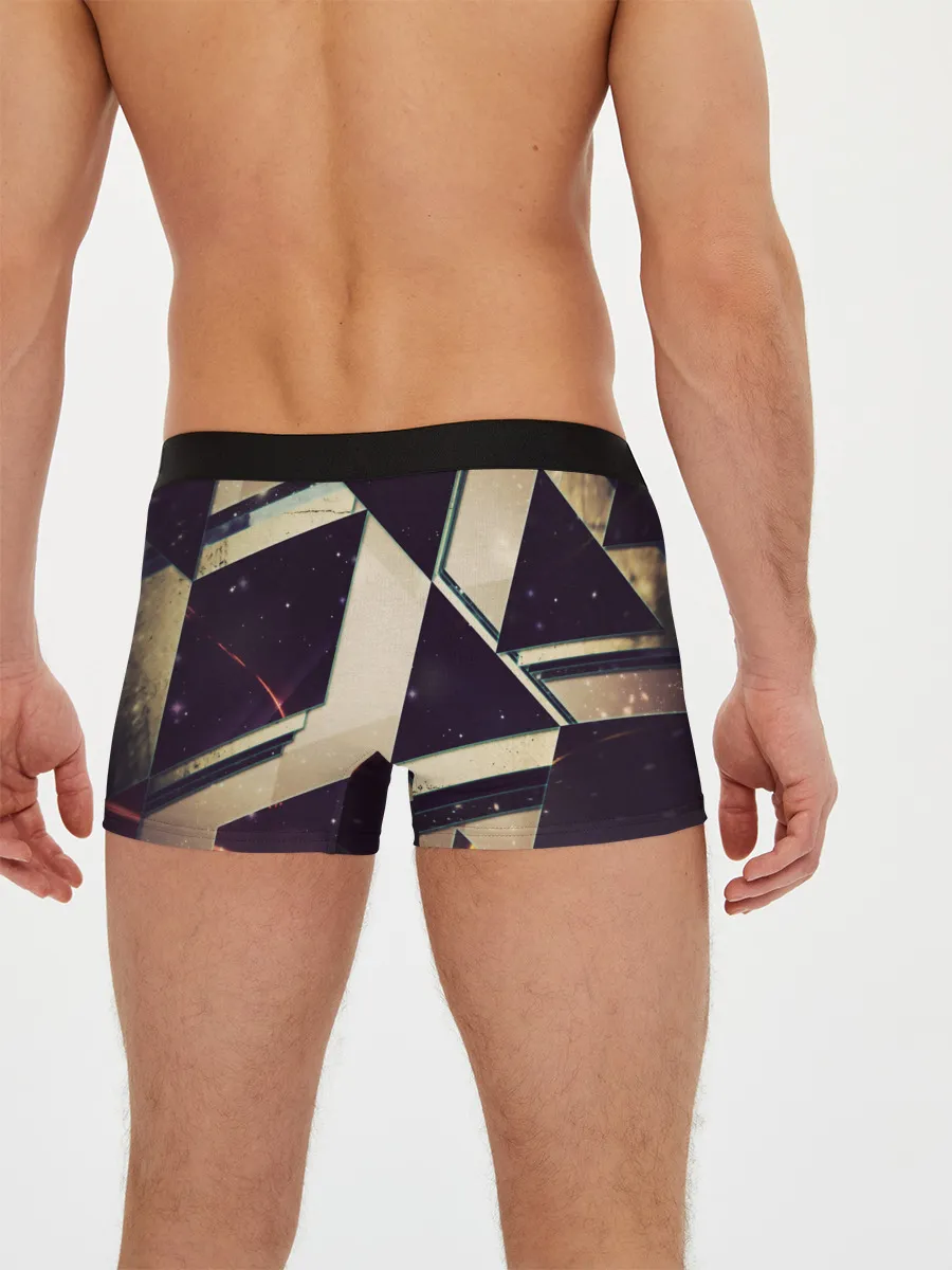 Мужские трусы боксеры / АБСТРАКЦИЯ КОСМОС