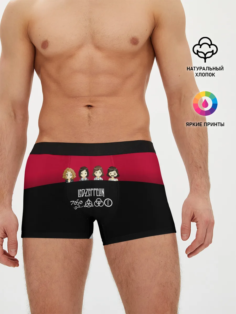 Мужские трусы боксеры / Led Zeppelin