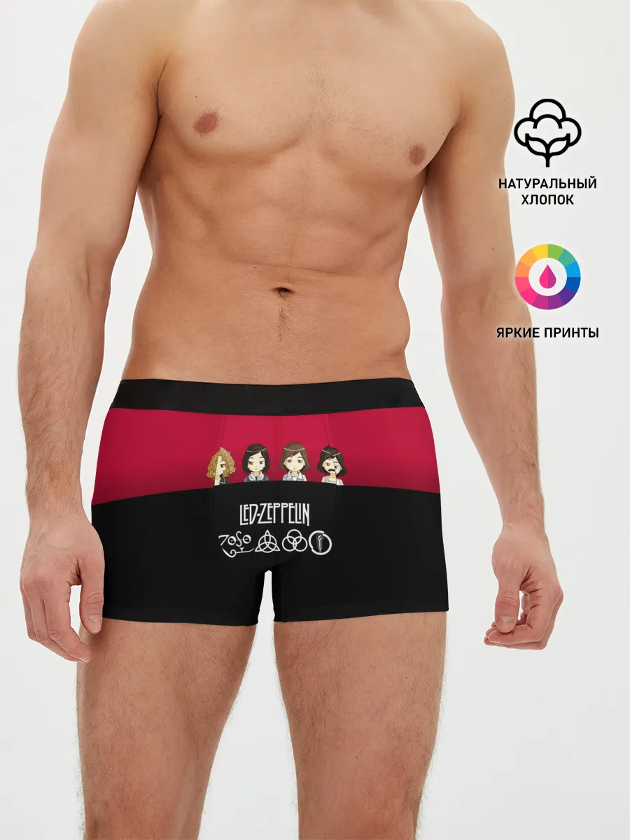 Мужские трусы боксеры / Led Zeppelin