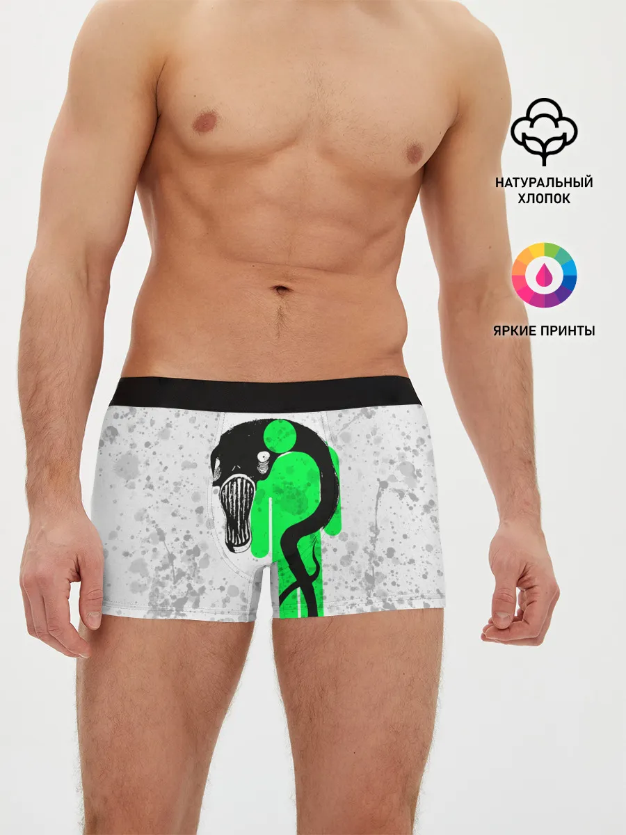 Мужские трусы боксеры / BILLIE EILISH - Blohsh & Ghoul