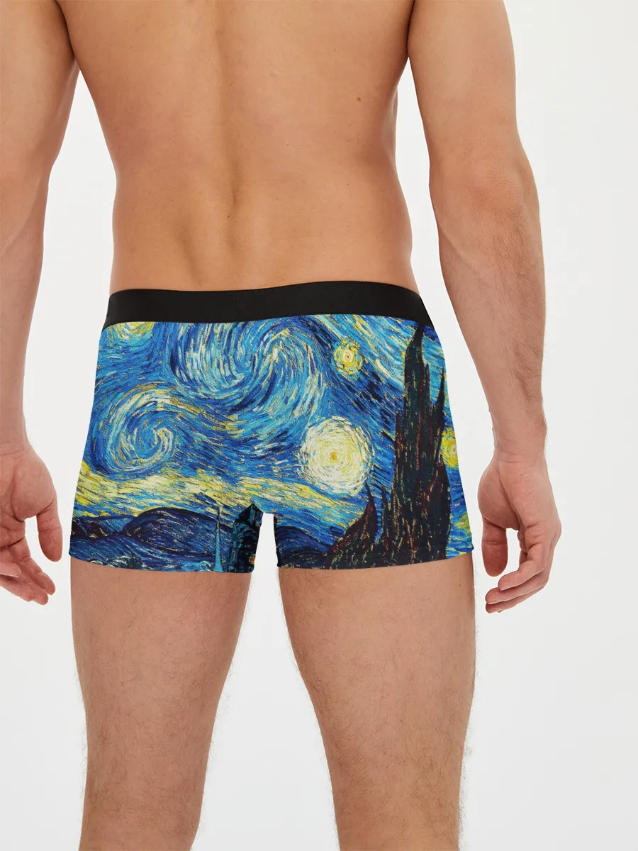 Мужские трусы боксеры / Марла на картине Ван Гога